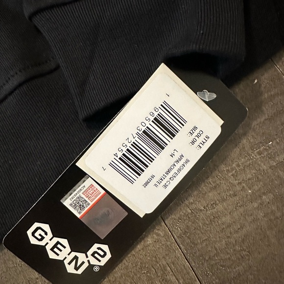 Appalachian Mountaineers Kids Black Sweatshirt - Picture 3 of 5